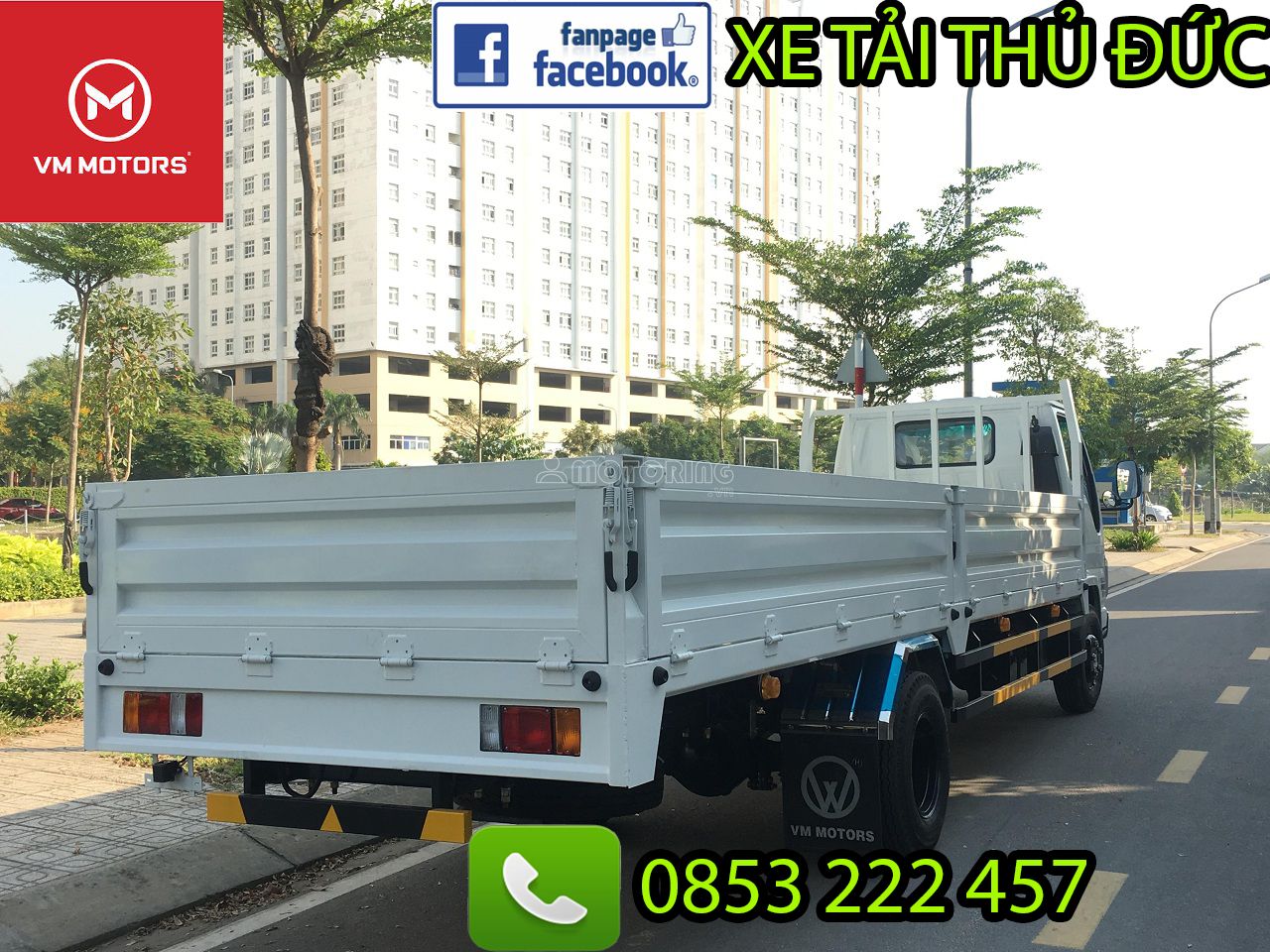 Isuzu isuzu vĩnh phát 1T9 thùng lửng 6M2 2020 ảnh 2